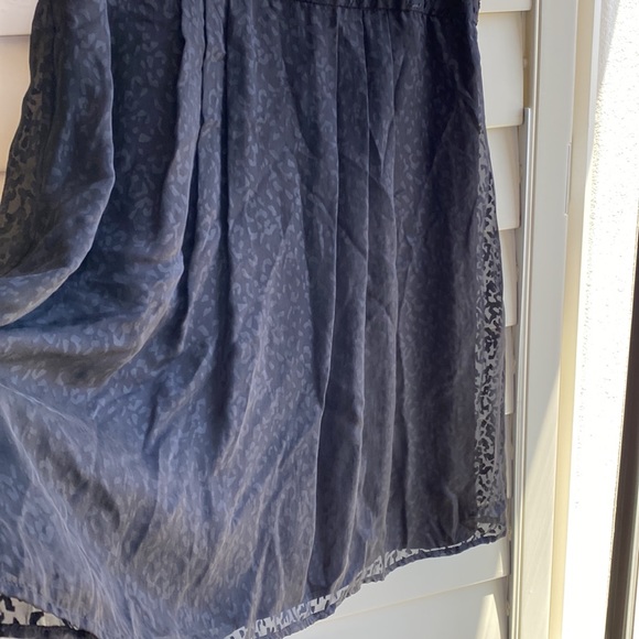 Theory Silk Halter Neck A-Line Leopard Dress! 🖤 - Picture 5 of 6